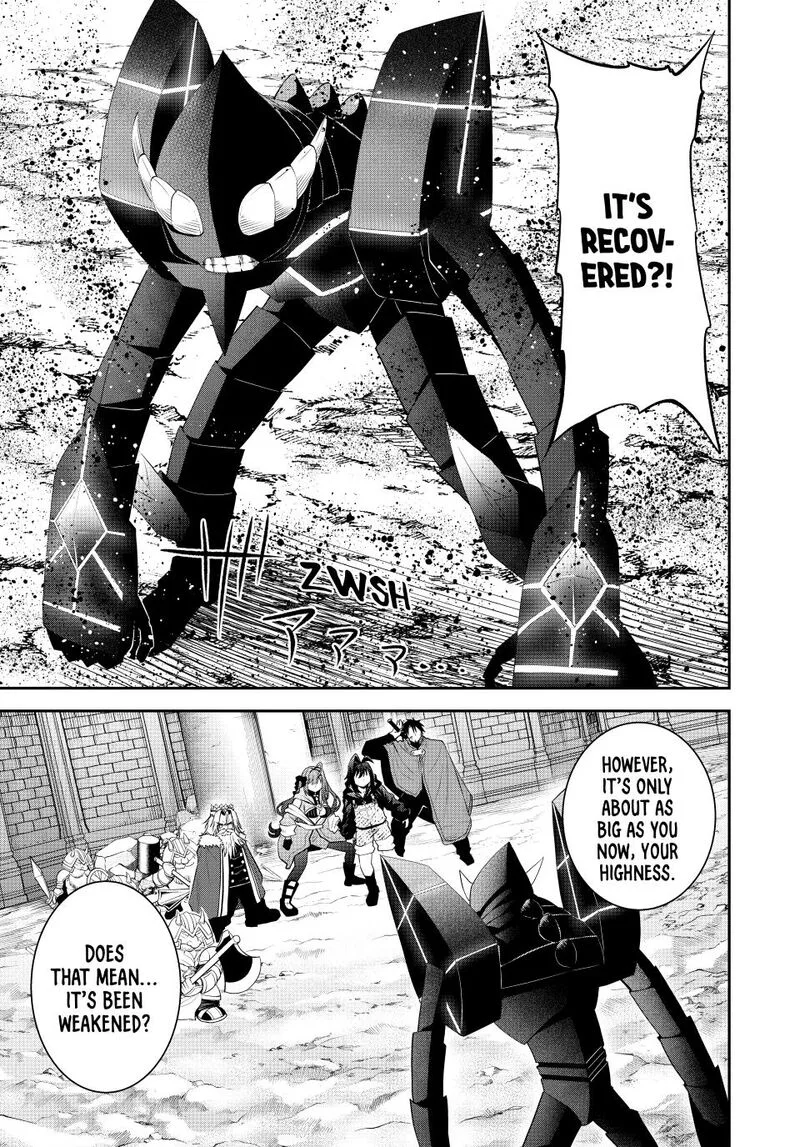 Tsuihou Sareta Tensei Ouji, "Auto Craft" Skill de Ryouchi o Bakusoku de Kaitakushi Saikyou no Mura o Tsukutte Shimau: Saikyou Crafting Skill de Hajimeru, Rakuraku Ryouchi Kaitaku Slow Life Chapter 64 page 17