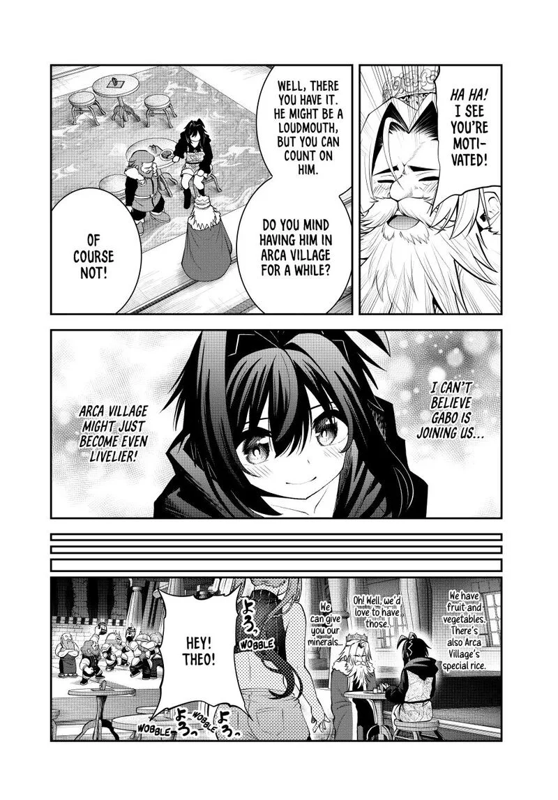 Tsuihou Sareta Tensei Ouji, "Auto Craft" Skill de Ryouchi o Bakusoku de Kaitakushi Saikyou no Mura o Tsukutte Shimau: Saikyou Crafting Skill de Hajimeru, Rakuraku Ryouchi Kaitaku Slow Life Chapter 66 page 6