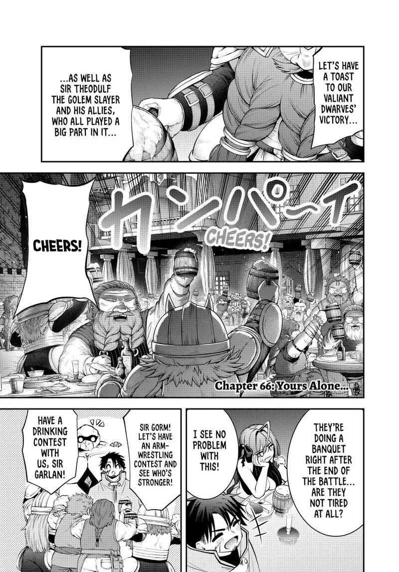 Tsuihou Sareta Tensei Ouji, "Auto Craft" Skill de Ryouchi o Bakusoku de Kaitakushi Saikyou no Mura o Tsukutte Shimau: Saikyou Crafting Skill de Hajimeru, Rakuraku Ryouchi Kaitaku Slow Life Chapter 66 page 1