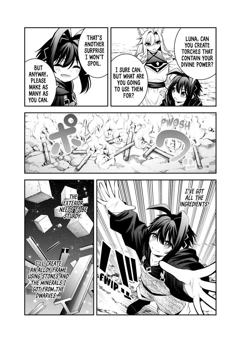 Tsuihou Sareta Tensei Ouji, "Auto Craft" Skill de Ryouchi o Bakusoku de Kaitakushi Saikyou no Mura o Tsukutte Shimau: Saikyou Crafting Skill de Hajimeru, Rakuraku Ryouchi Kaitaku Slow Life Chapter 69 page 11