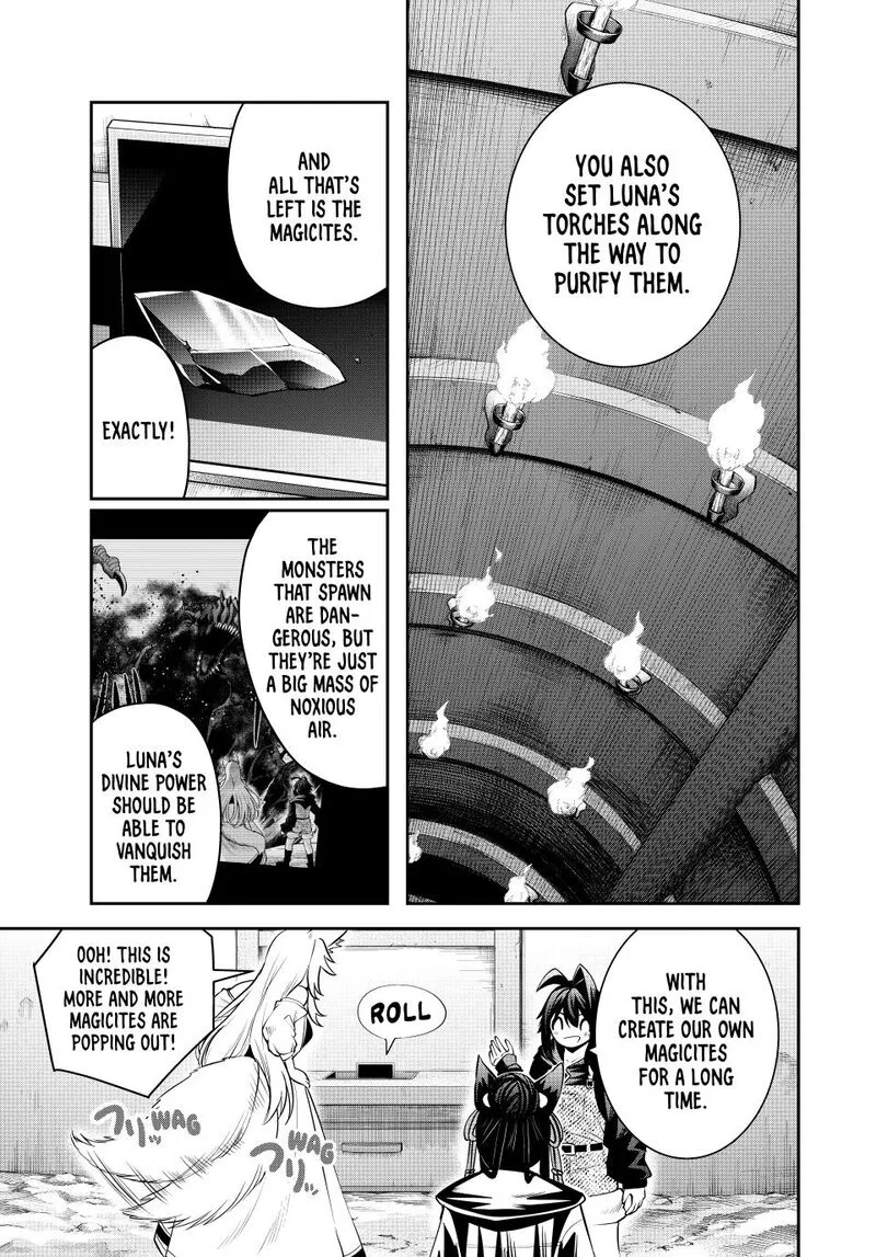 Tsuihou Sareta Tensei Ouji, "Auto Craft" Skill de Ryouchi o Bakusoku de Kaitakushi Saikyou no Mura o Tsukutte Shimau: Saikyou Crafting Skill de Hajimeru, Rakuraku Ryouchi Kaitaku Slow Life Chapter 69 page 15