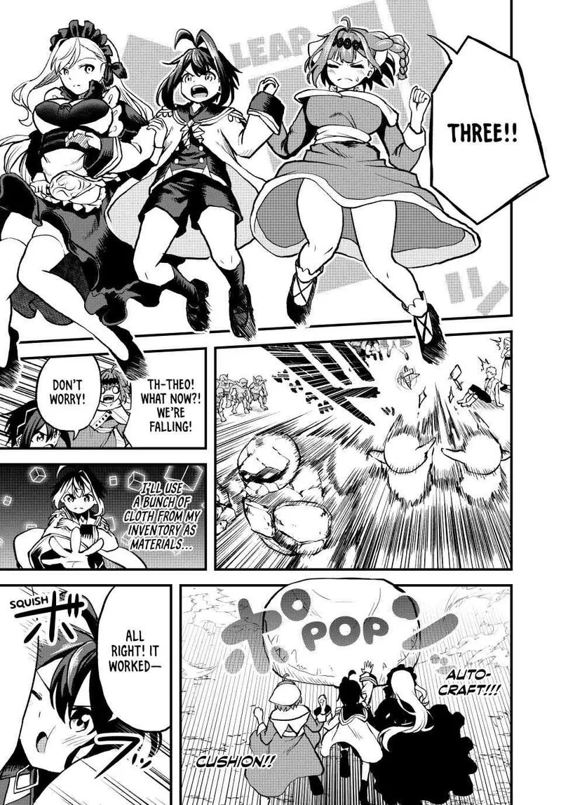 Tsuihou Sareta Tensei Ouji, "Auto Craft" Skill de Ryouchi o Bakusoku de Kaitakushi Saikyou no Mura o Tsukutte Shimau: Saikyou Crafting Skill de Hajimeru, Rakuraku Ryouchi Kaitaku Slow Life Chapter 7 page 7