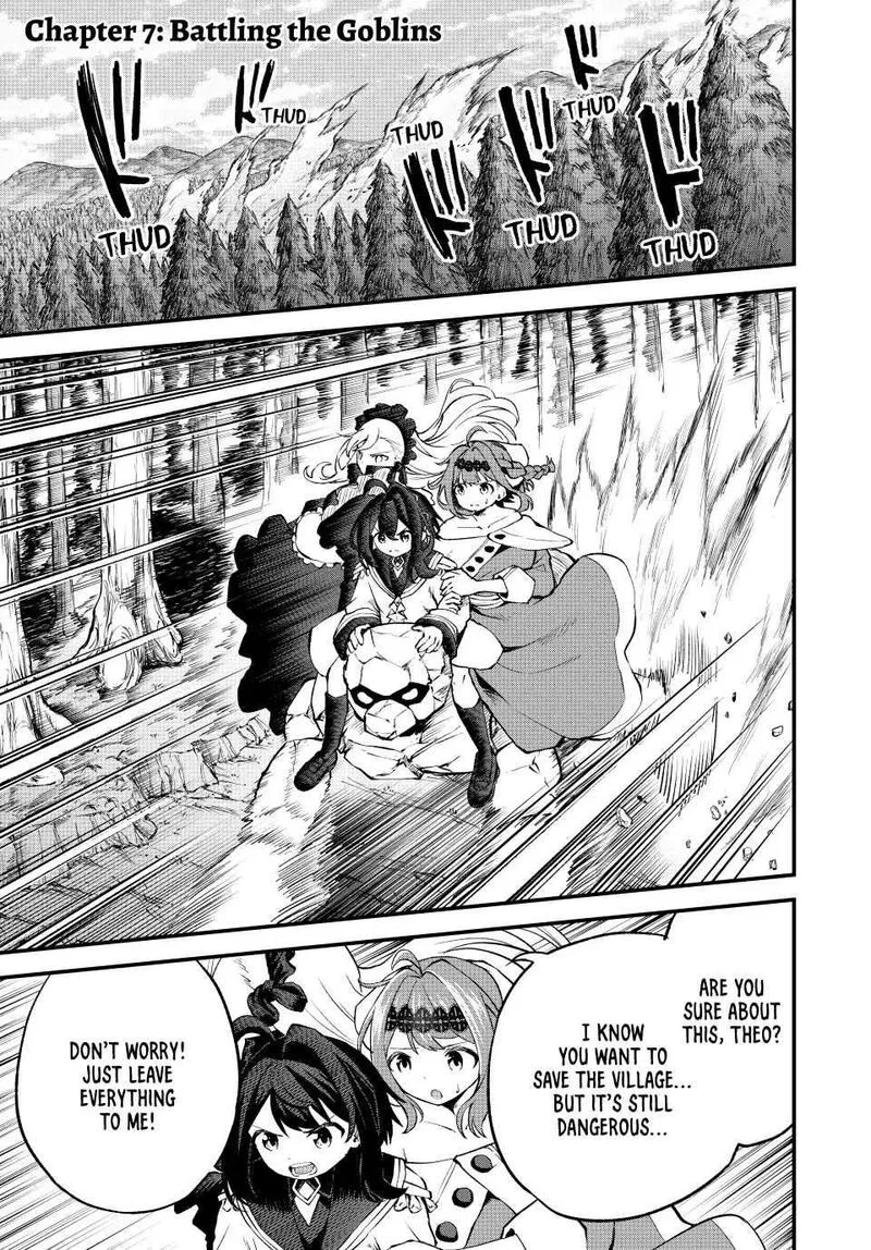 Tsuihou Sareta Tensei Ouji, "Auto Craft" Skill de Ryouchi o Bakusoku de Kaitakushi Saikyou no Mura o Tsukutte Shimau: Saikyou Crafting Skill de Hajimeru, Rakuraku Ryouchi Kaitaku Slow Life Chapter 7 page 1