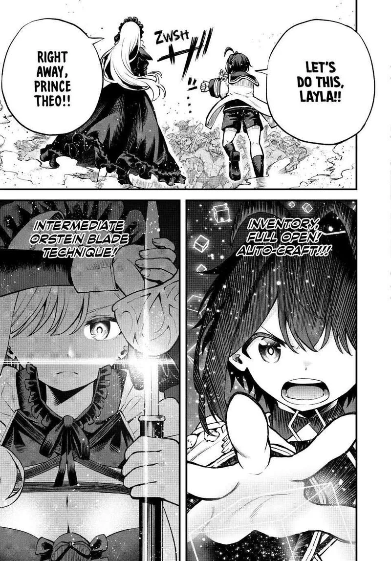 Tsuihou Sareta Tensei Ouji, "Auto Craft" Skill de Ryouchi o Bakusoku de Kaitakushi Saikyou no Mura o Tsukutte Shimau: Saikyou Crafting Skill de Hajimeru, Rakuraku Ryouchi Kaitaku Slow Life Chapter 7 page 11