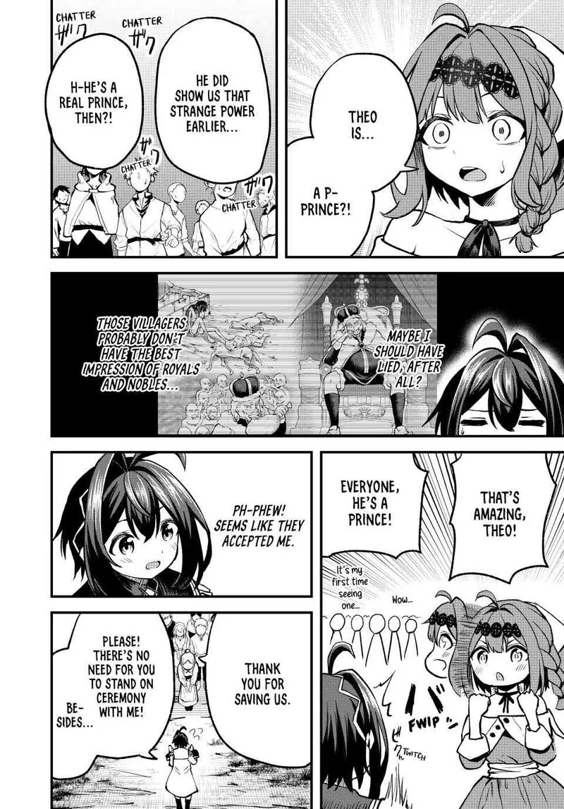 Tsuihou Sareta Tensei Ouji, "Auto Craft" Skill de Ryouchi o Bakusoku de Kaitakushi Saikyou no Mura o Tsukutte Shimau: Saikyou Crafting Skill de Hajimeru, Rakuraku Ryouchi Kaitaku Slow Life Chapter 7 page 16