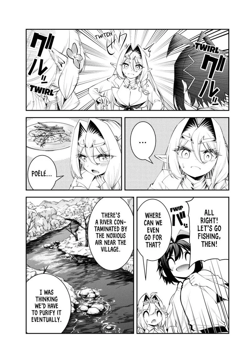 Tsuihou Sareta Tensei Ouji, "Auto Craft" Skill de Ryouchi o Bakusoku de Kaitakushi Saikyou no Mura o Tsukutte Shimau: Saikyou Crafting Skill de Hajimeru, Rakuraku Ryouchi Kaitaku Slow Life Chapter 72 page 15