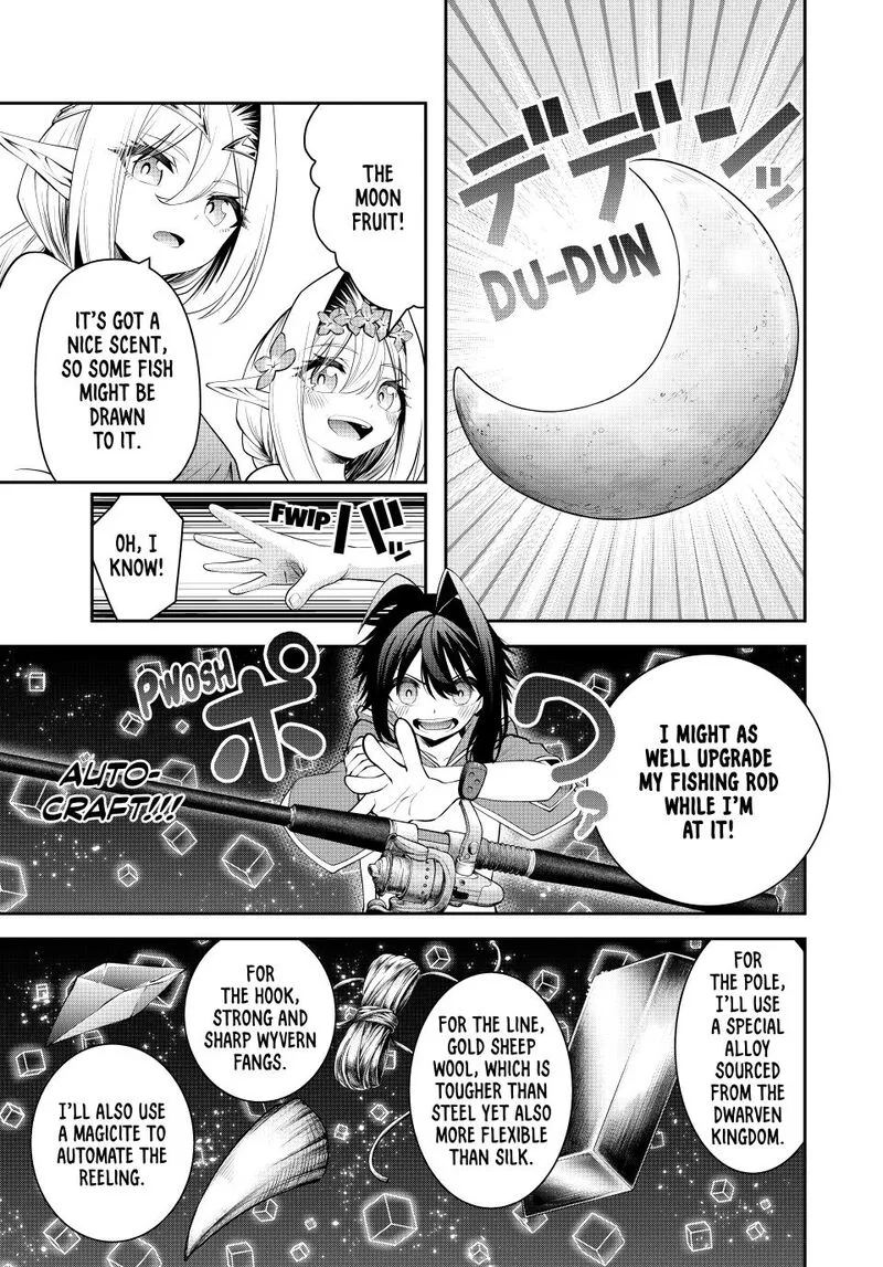 Tsuihou Sareta Tensei Ouji, "Auto Craft" Skill de Ryouchi o Bakusoku de Kaitakushi Saikyou no Mura o Tsukutte Shimau: Saikyou Crafting Skill de Hajimeru, Rakuraku Ryouchi Kaitaku Slow Life Chapter 74 page 3