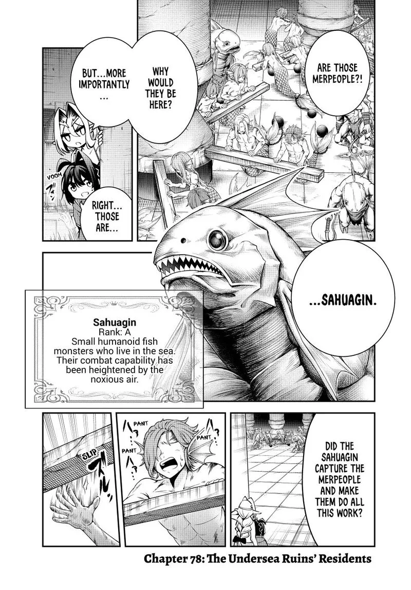 Tsuihou Sareta Tensei Ouji, "Auto Craft" Skill de Ryouchi o Bakusoku de Kaitakushi Saikyou no Mura o Tsukutte Shimau: Saikyou Crafting Skill de Hajimeru, Rakuraku Ryouchi Kaitaku Slow Life Chapter 78 page 1