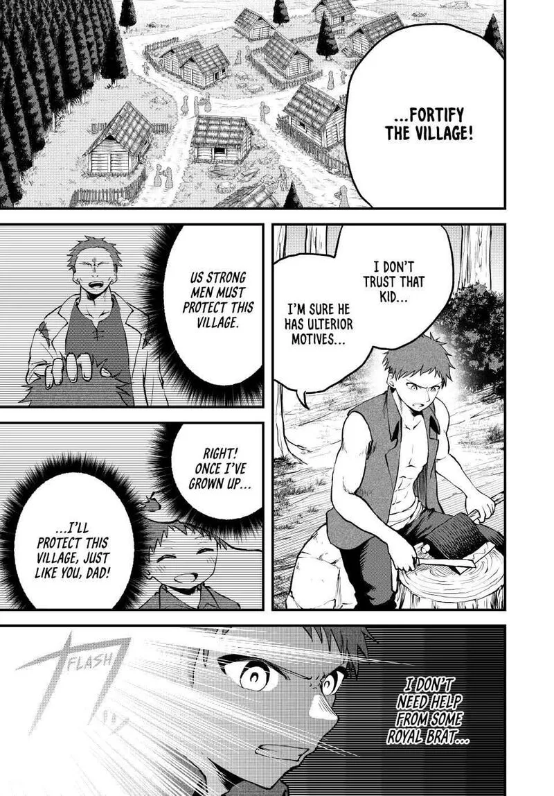 Tsuihou Sareta Tensei Ouji, "Auto Craft" Skill de Ryouchi o Bakusoku de Kaitakushi Saikyou no Mura o Tsukutte Shimau: Saikyou Crafting Skill de Hajimeru, Rakuraku Ryouchi Kaitaku Slow Life Chapter 8 page 9