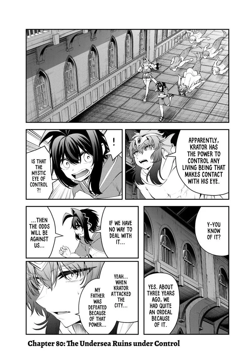 Tsuihou Sareta Tensei Ouji, "Auto Craft" Skill de Ryouchi o Bakusoku de Kaitakushi Saikyou no Mura o Tsukutte Shimau: Saikyou Crafting Skill de Hajimeru, Rakuraku Ryouchi Kaitaku Slow Life Chapter 80 page 1