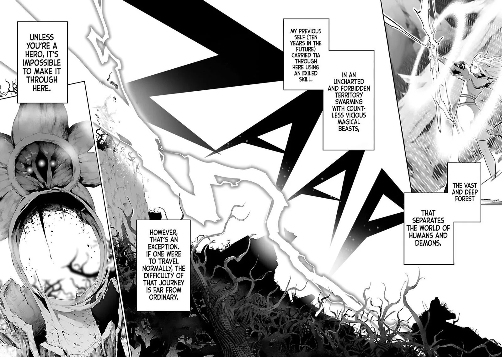Tsuihousareru Tabi ni Skill wo Te ni Ireta Ore ga, 100 no Isekai de 2-shuume Musou Chapter 13 page 13