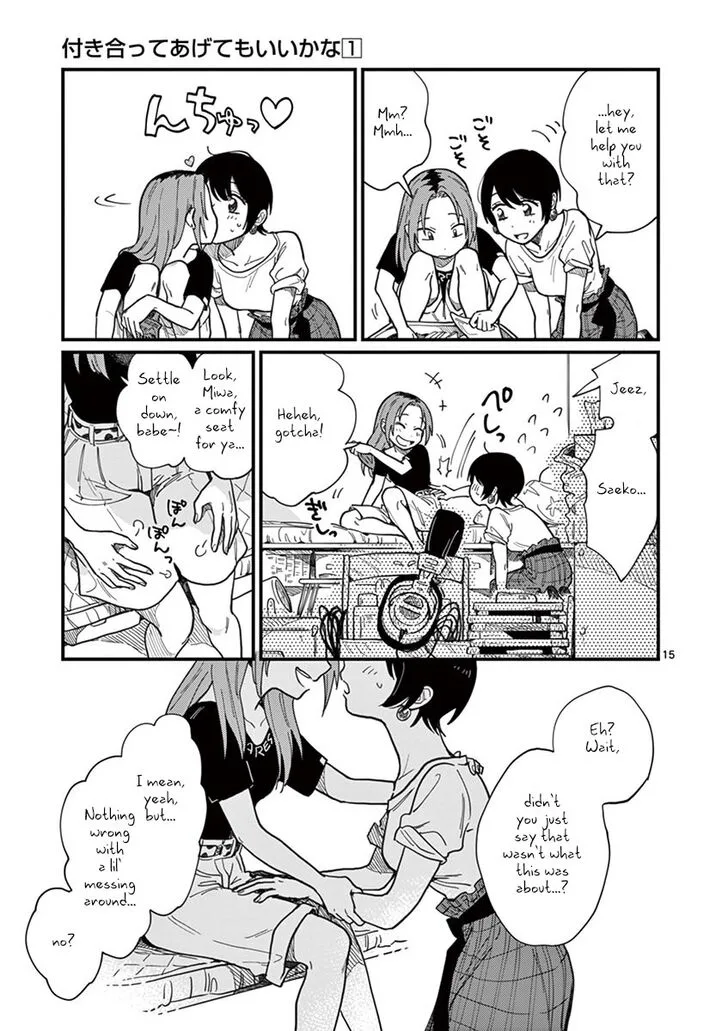 Tsukiatte agete mo ii ka na Chapter 6 page 15
