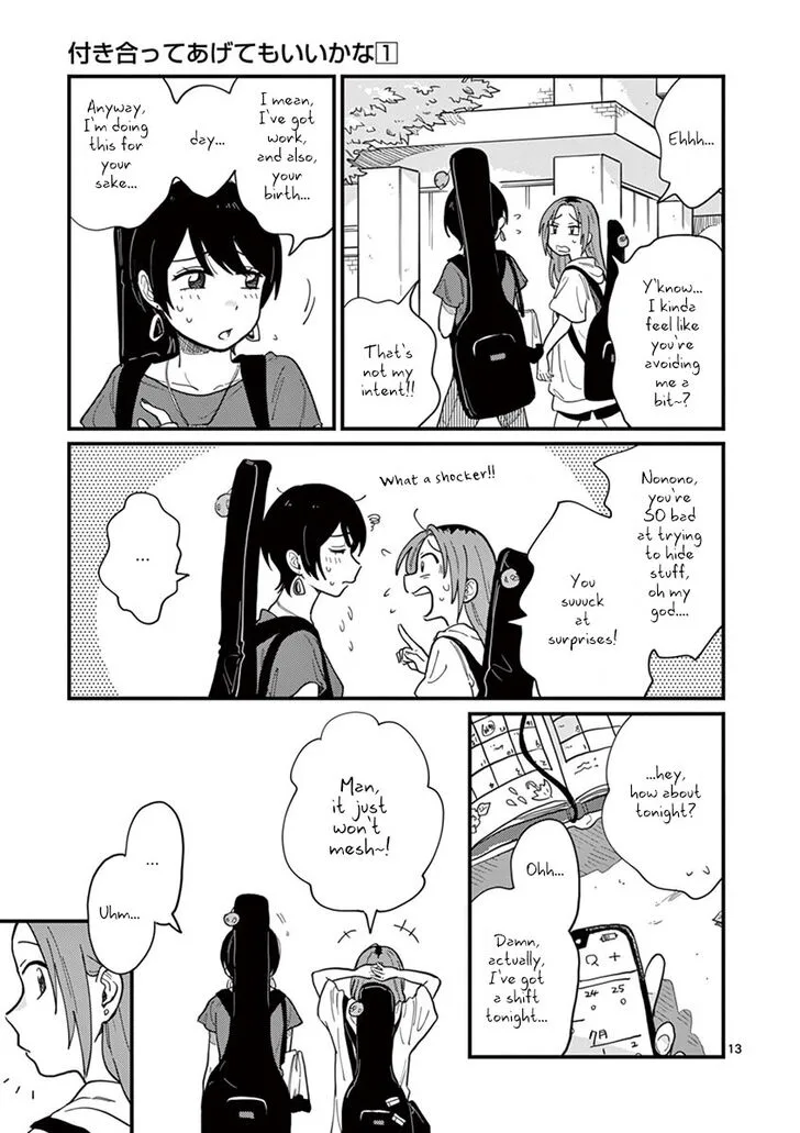 Tsukiatte agete mo ii ka na Chapter 7 page 13