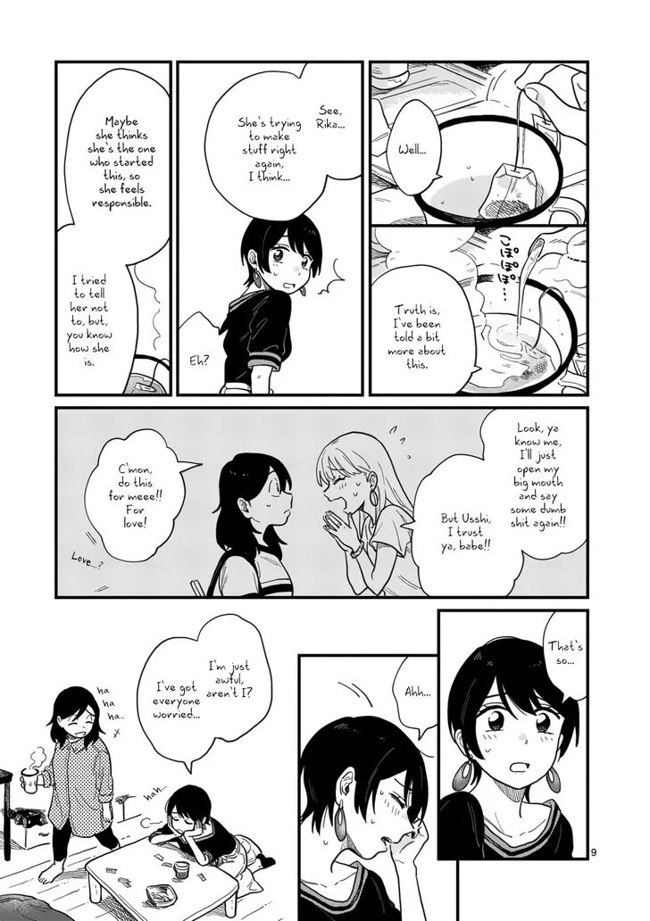 Tsukiatte agete mo ii ka na Chapter 8 page 9