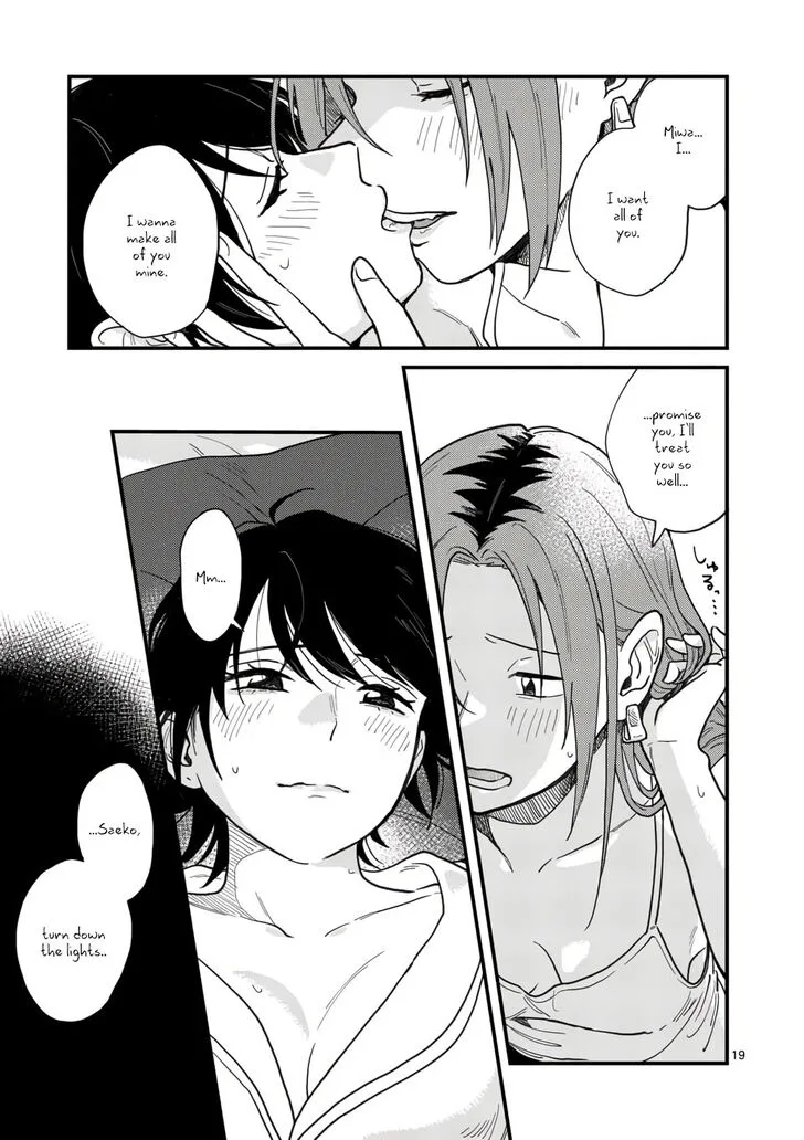 Tsukiatte agete mo ii ka na Chapter 9 page 19