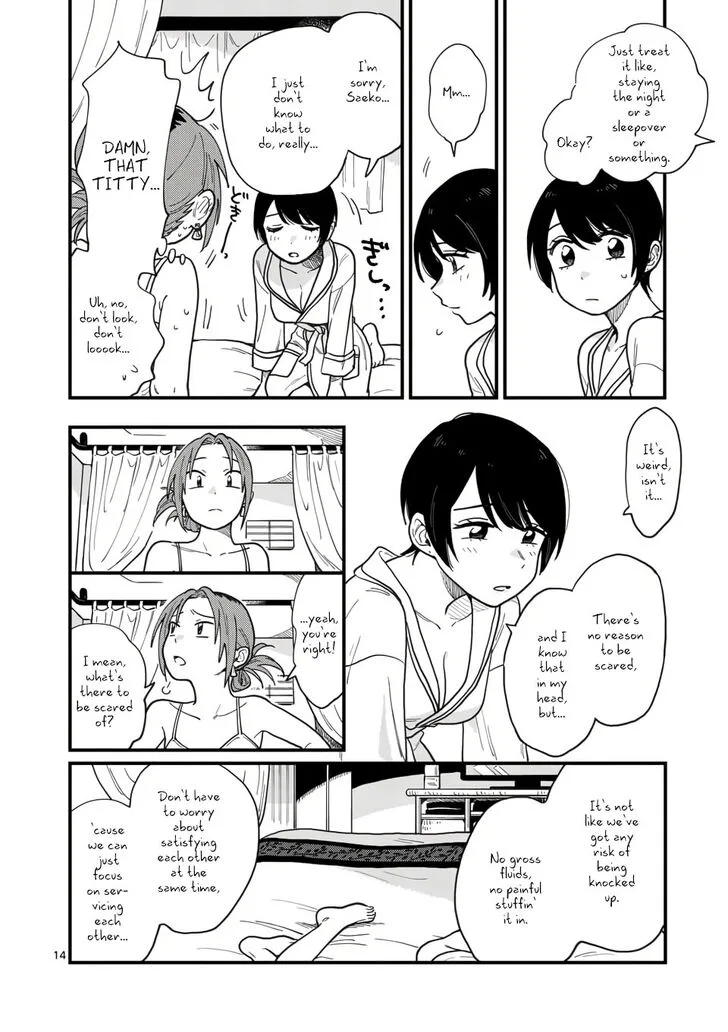Tsukiatte agete mo ii ka na Chapter 9 page 14