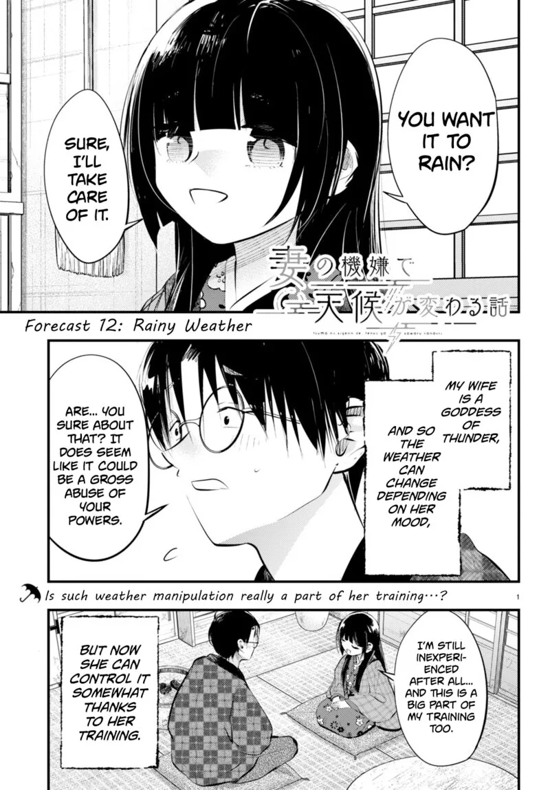 Tsuma no Kigen de Tenkou ga Kawaru Hanashi Chapter 12 page 1