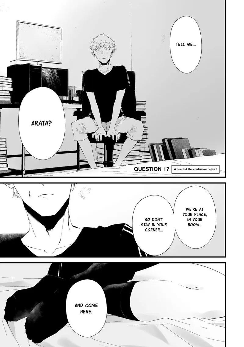 Tsurenai Hodo Aokute Azatoi Kurai ni Akai Chapter 17 page 1
