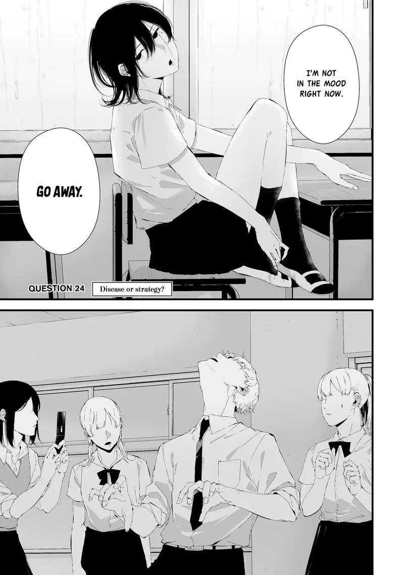 Tsurenai Hodo Aokute Azatoi Kurai ni Akai Chapter 24 page 1