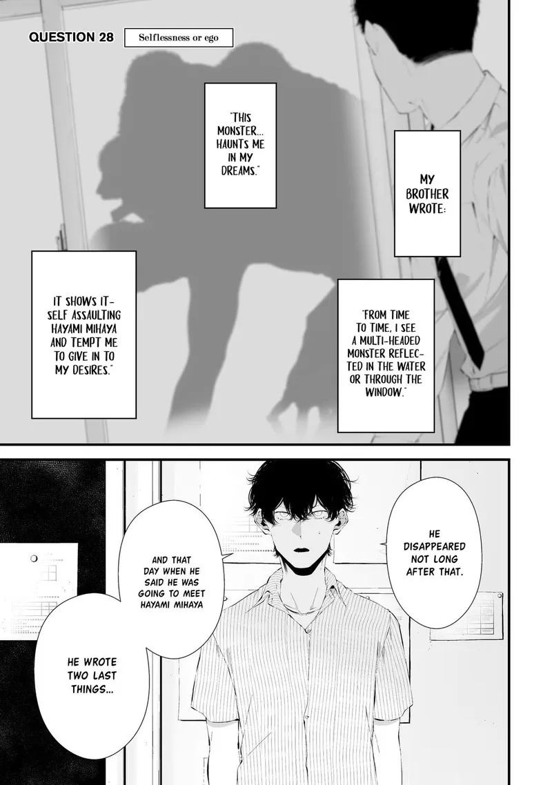 Tsurenai Hodo Aokute Azatoi Kurai ni Akai Chapter 28 page 1
