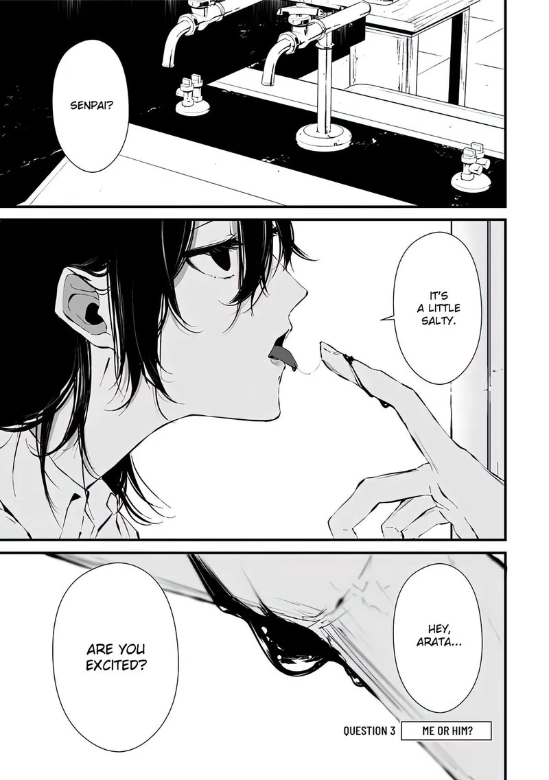 Tsurenai Hodo Aokute Azatoi Kurai ni Akai Chapter 3 page 1