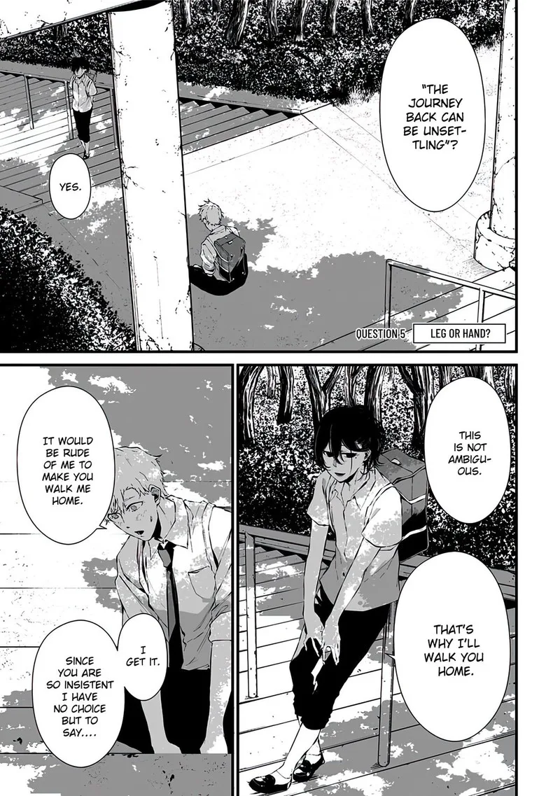 Tsurenai Hodo Aokute Azatoi Kurai ni Akai Chapter 5 page 1