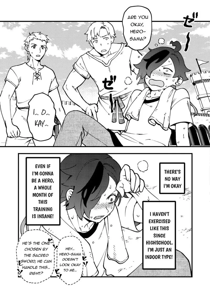 Tsuuhan de Katta Youtou ga Gachi datta: Tameshigiri Shitara Kuukan ga Sakete Isekai ni Tobasareta Ageku, Densetsu no Yuusha da to Kanchigai Sarete Komatteimasu Chapter 2 page 8