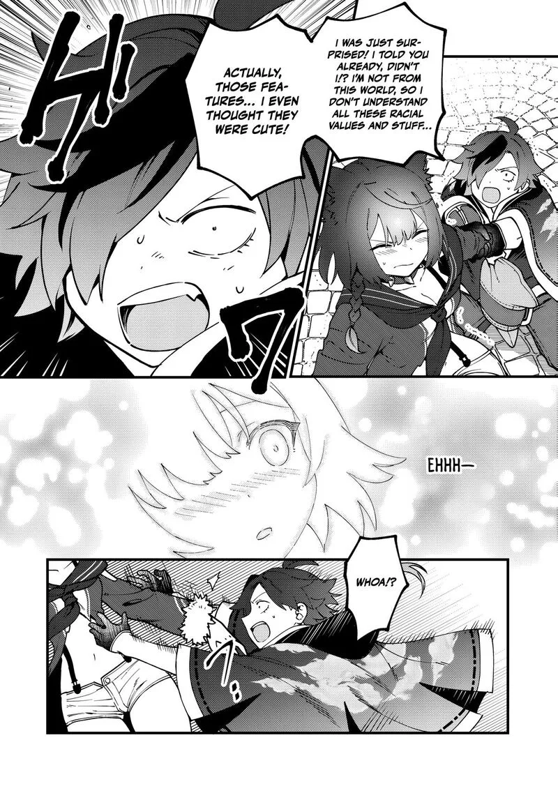 Tsuuhan de Katta Youtou ga Gachi datta: Tameshigiri Shitara Kuukan ga Sakete Isekai ni Tobasareta Ageku, Densetsu no Yuusha da to Kanchigai Sarete Komatteimasu Chapter 8 page 9