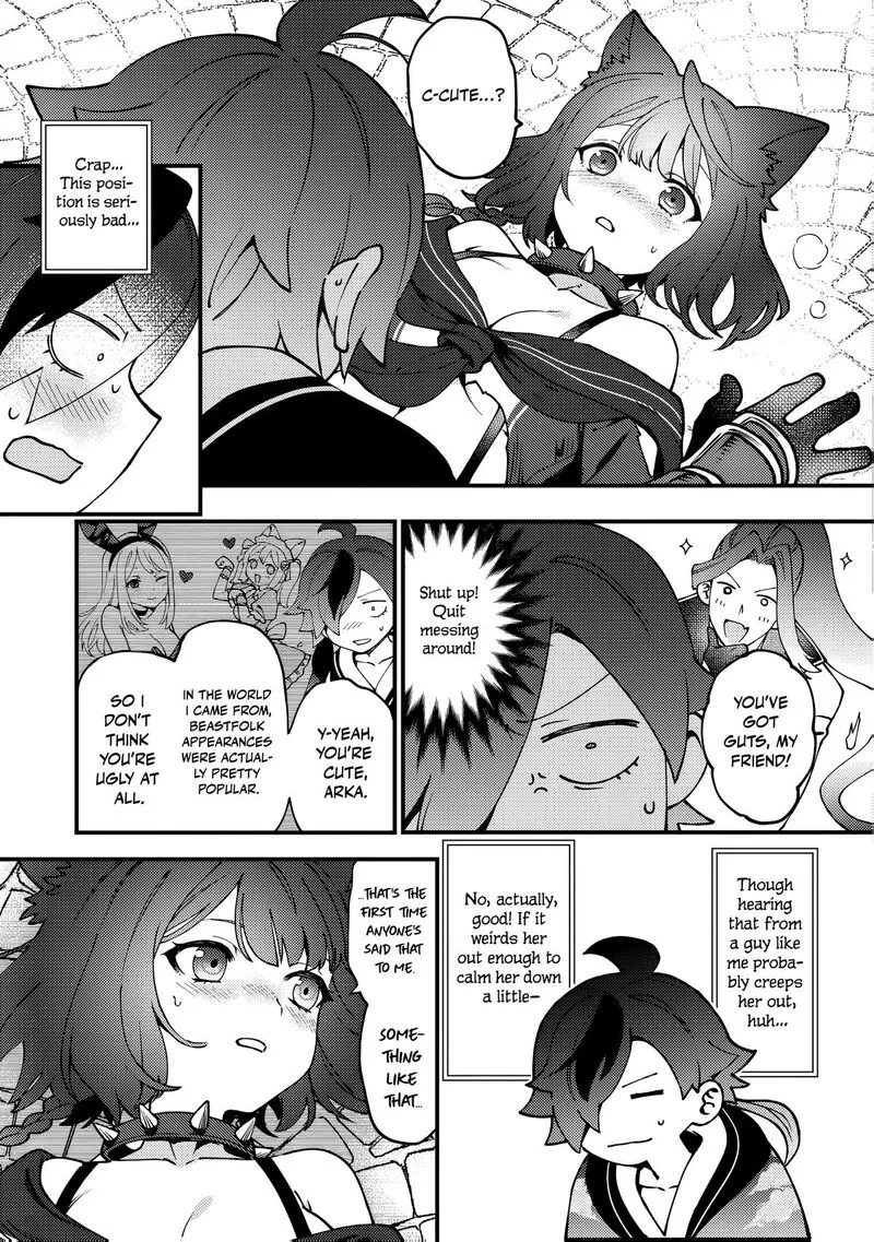 Tsuuhan de Katta Youtou ga Gachi datta: Tameshigiri Shitara Kuukan ga Sakete Isekai ni Tobasareta Ageku, Densetsu no Yuusha da to Kanchigai Sarete Komatteimasu Chapter 8 page 10
