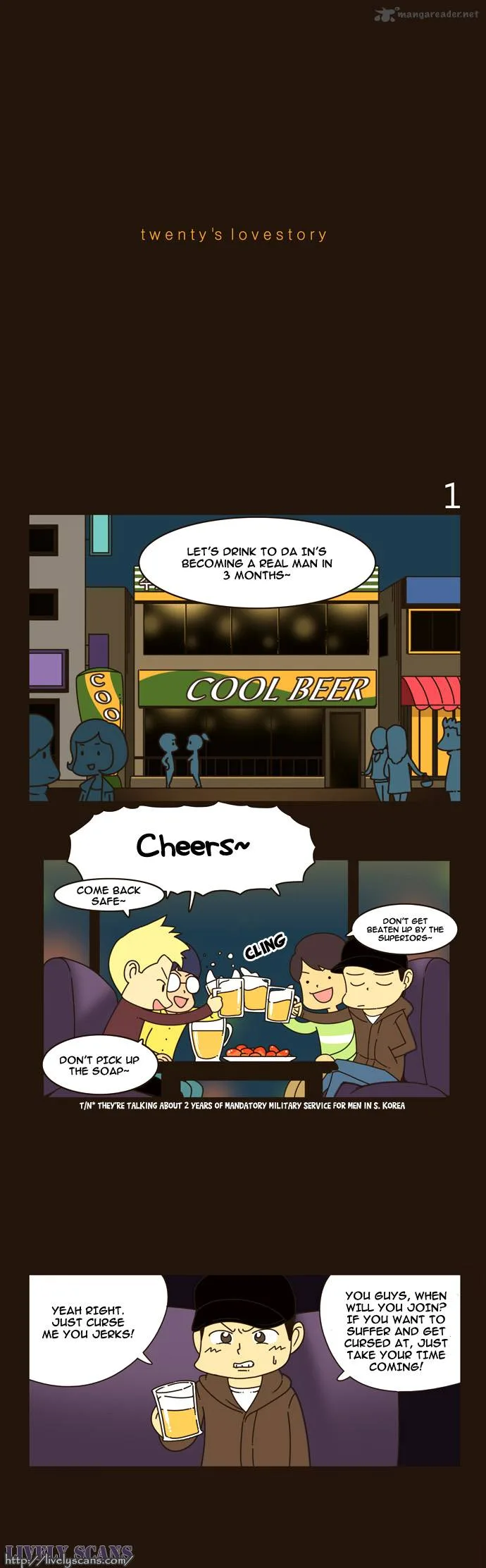 Twenty's Love Story Chapter 1 page 2