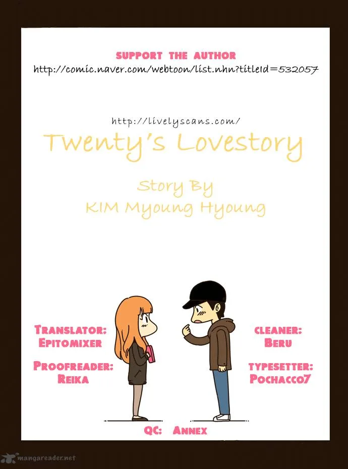 Twenty's Love Story Chapter 10 page 1