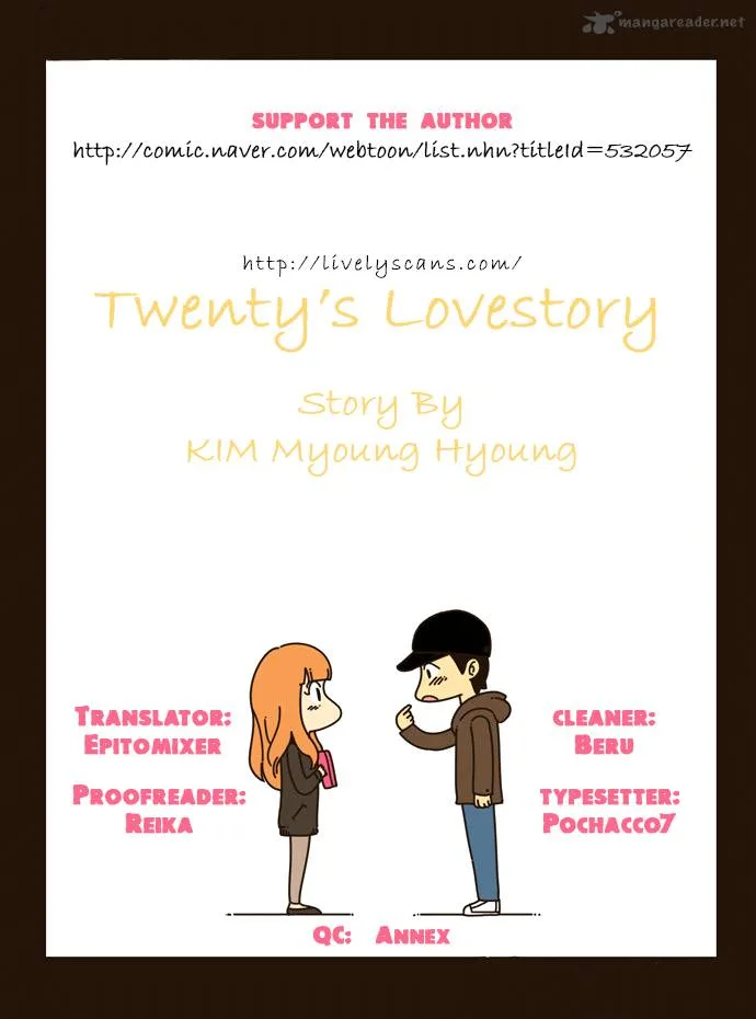 Twenty's Love Story Chapter 13 page 1