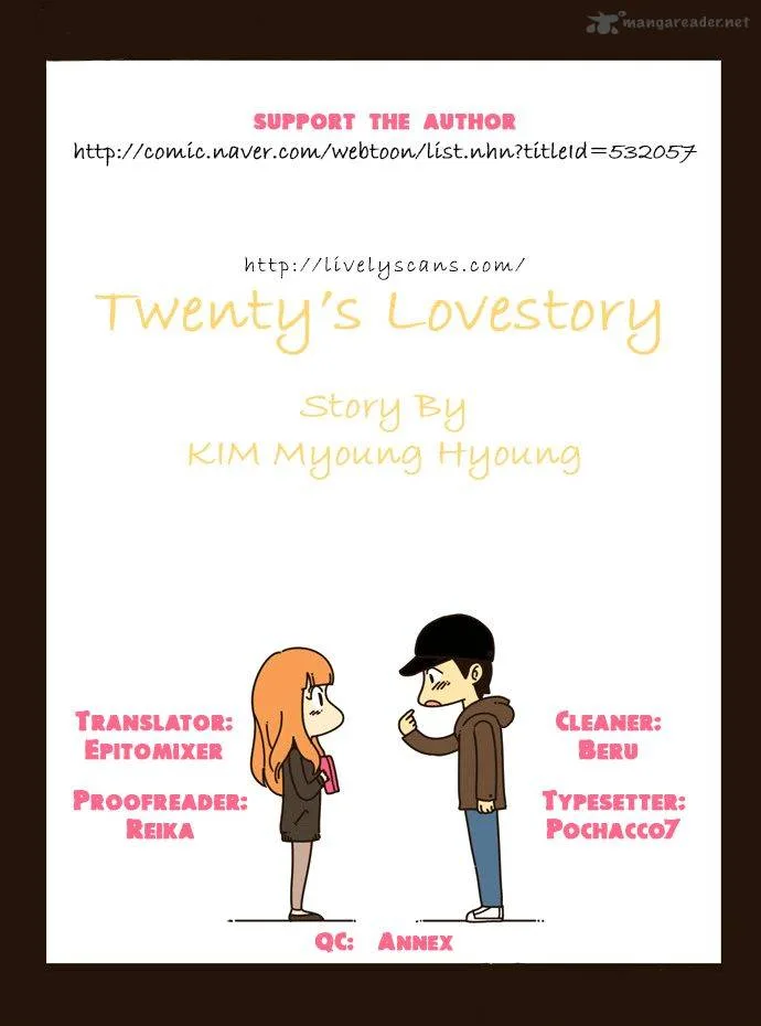 Twenty's Love Story Chapter 14 page 1