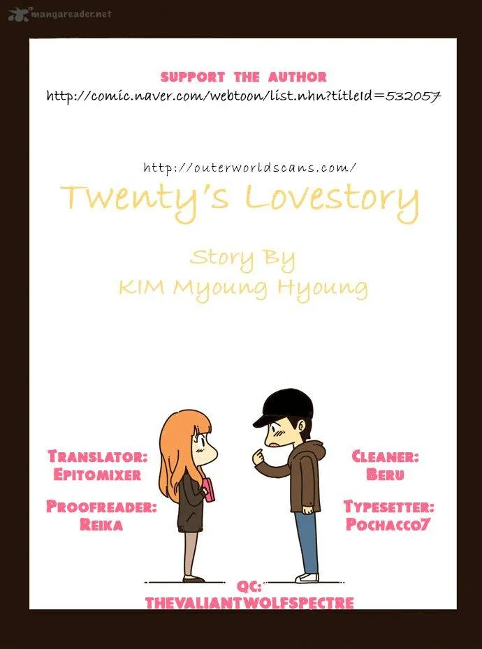 Twenty's Love Story Chapter 21 page 1