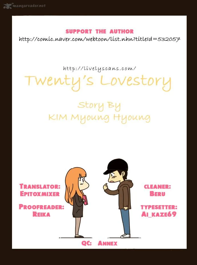 Twenty's Love Story Chapter 5 page 1