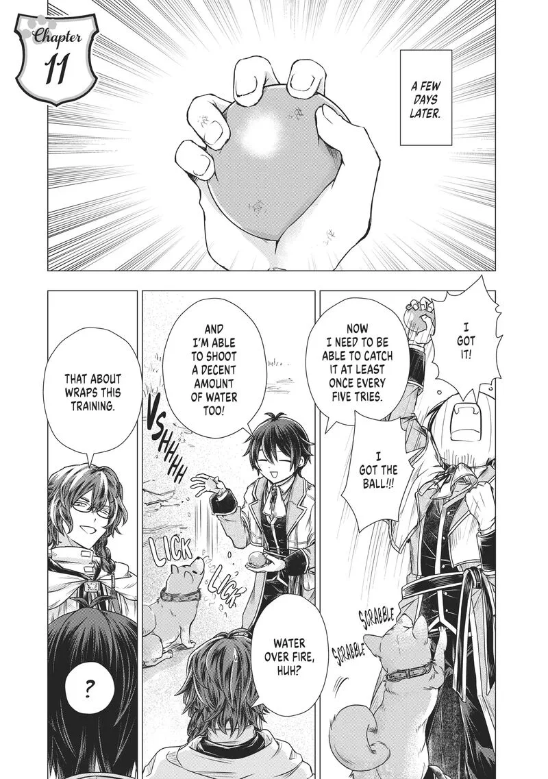 Uchi no Inu ga Tsuyosugirun desu ga? - Tensei Shitara Megami-sama no Shukufuku de Sekai wo Sukuu Koto ni narimashita Chapter 11 page 1