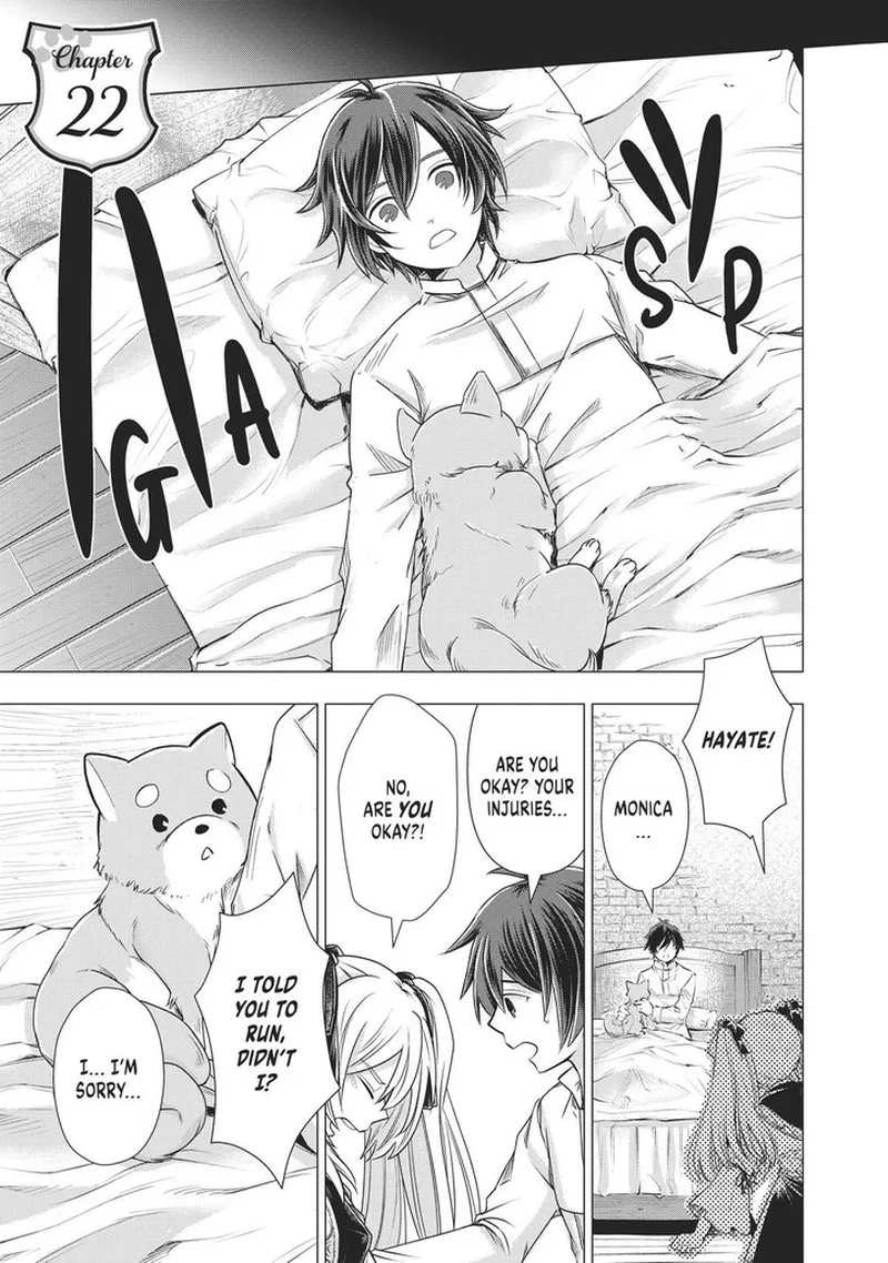 Uchi no Inu ga Tsuyosugirun desu ga? - Tensei Shitara Megami-sama no Shukufuku de Sekai wo Sukuu Koto ni narimashita Chapter 22 page 1