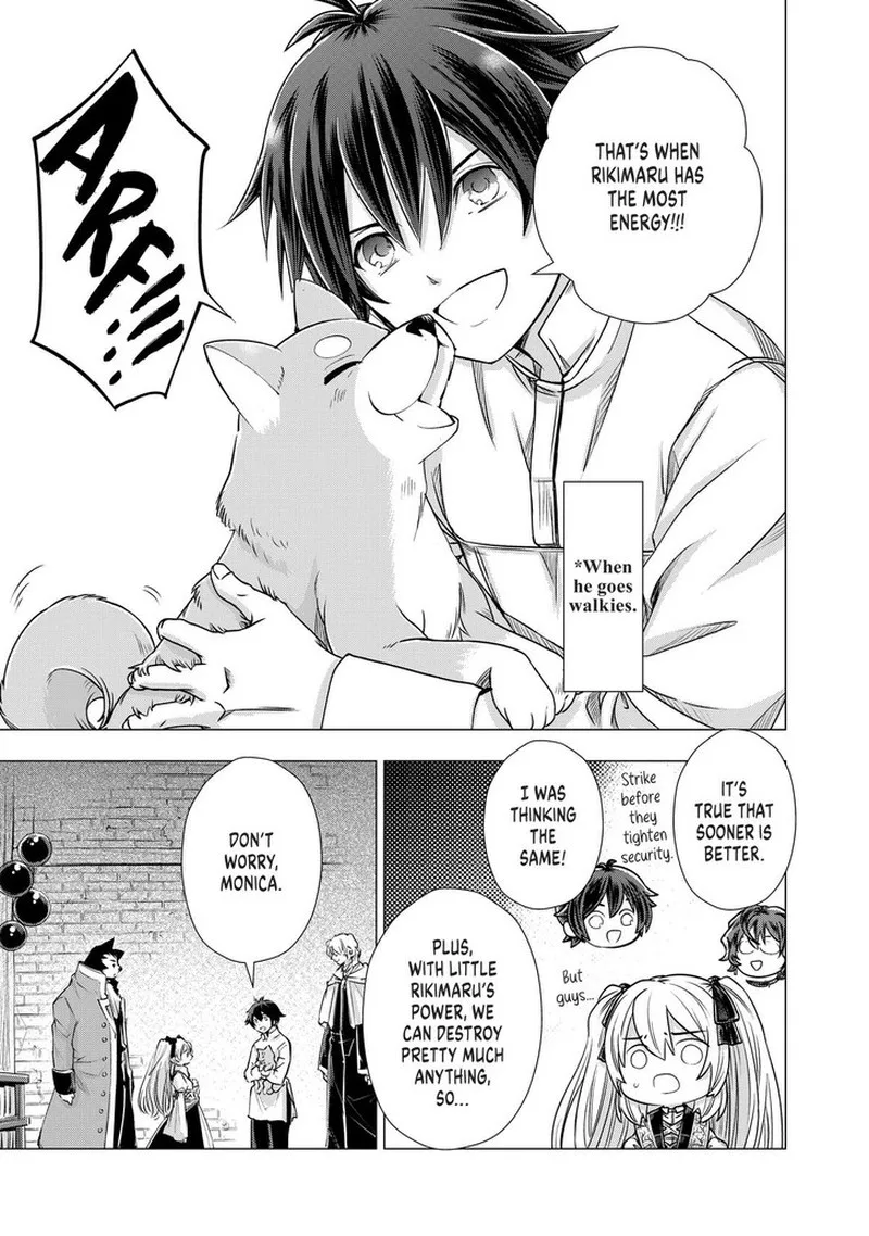Uchi no Inu ga Tsuyosugirun desu ga? - Tensei Shitara Megami-sama no Shukufuku de Sekai wo Sukuu Koto ni narimashita Chapter 22 page 9