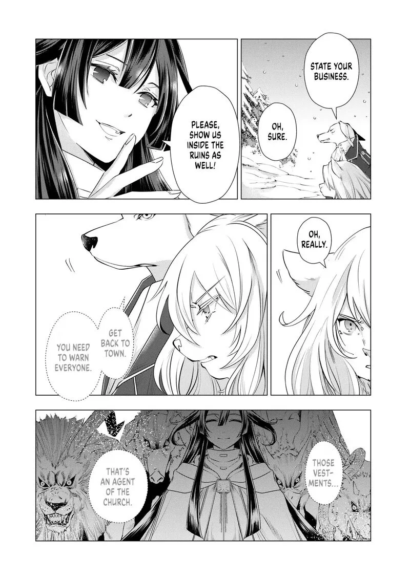 Uchi no Inu ga Tsuyosugirun desu ga? - Tensei Shitara Megami-sama no Shukufuku de Sekai wo Sukuu Koto ni narimashita Chapter 32 page 11