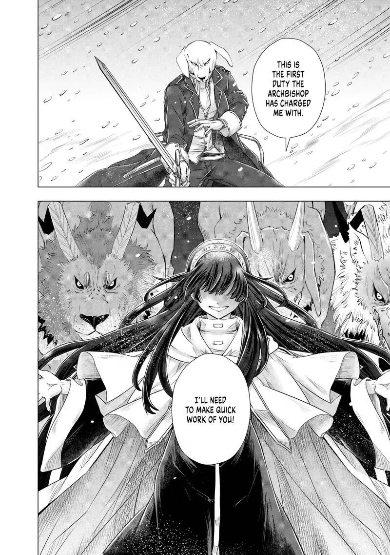 Uchi no Inu ga Tsuyosugirun desu ga? - Tensei Shitara Megami-sama no Shukufuku de Sekai wo Sukuu Koto ni narimashita Chapter 32 page 14