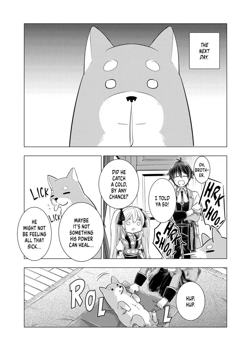 Uchi no Inu ga Tsuyosugirun desu ga? - Tensei Shitara Megami-sama no Shukufuku de Sekai wo Sukuu Koto ni narimashita Chapter 34.5 page 5