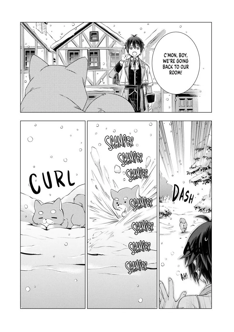 Uchi no Inu ga Tsuyosugirun desu ga? - Tensei Shitara Megami-sama no Shukufuku de Sekai wo Sukuu Koto ni narimashita Chapter 34.5 page 2