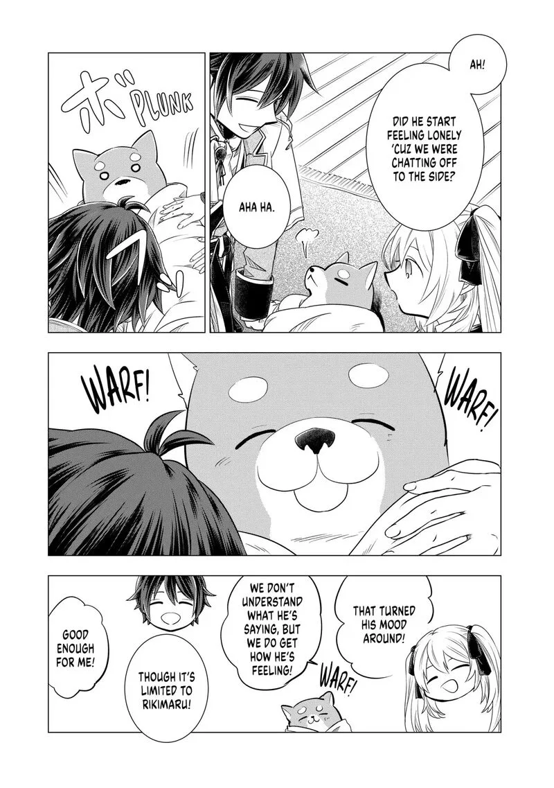 Uchi no Inu ga Tsuyosugirun desu ga? - Tensei Shitara Megami-sama no Shukufuku de Sekai wo Sukuu Koto ni narimashita Chapter 34.5 page 8
