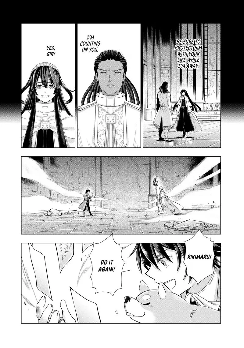 Uchi no Inu ga Tsuyosugirun desu ga? - Tensei Shitara Megami-sama no Shukufuku de Sekai wo Sukuu Koto ni narimashita Chapter 34 page 15