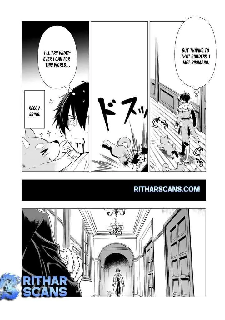 Uchi no Inu ga Tsuyosugirun desu ga? - Tensei Shitara Megami-sama no Shukufuku de Sekai wo Sukuu Koto ni narimashita Chapter 4 page 16