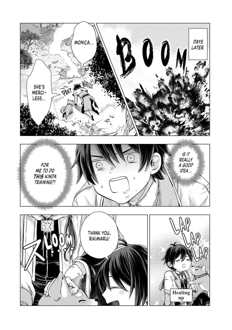 Uchi no Inu ga Tsuyosugirun desu ga? - Tensei Shitara Megami-sama no Shukufuku de Sekai wo Sukuu Koto ni narimashita Chapter 8 page 16