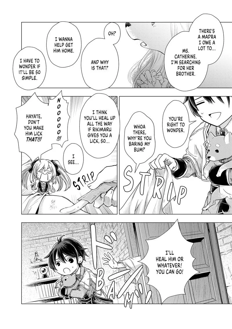 Uchi no Inu ga Tsuyosugirun desu ga? - Tensei Shitara Megami-sama no Shukufuku de Sekai wo Sukuu Koto ni narimashita Chapter 9 page 6