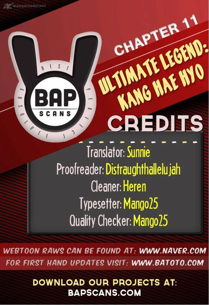 Ultimate Legend: Kang Hae Hyo Chapter 11 page 1