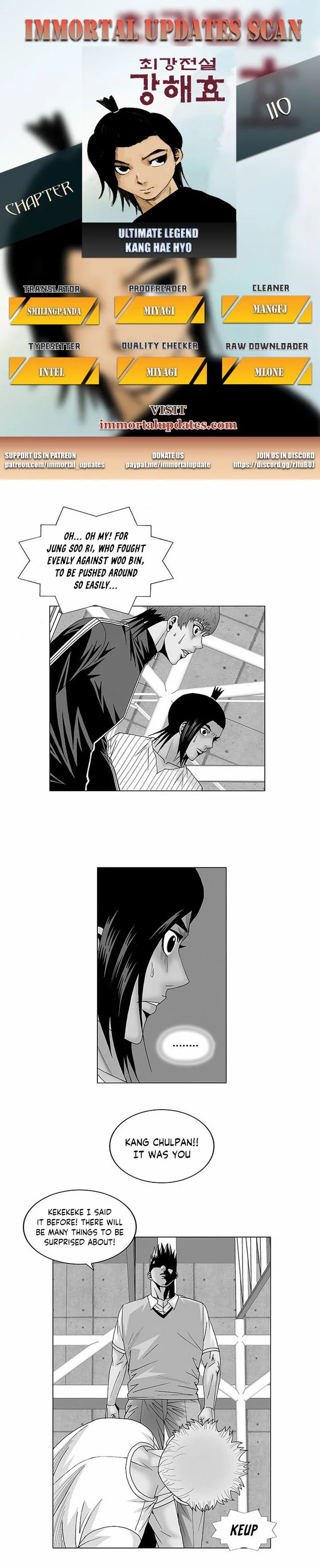 Ultimate Legend: Kang Hae Hyo Chapter 110 page 1