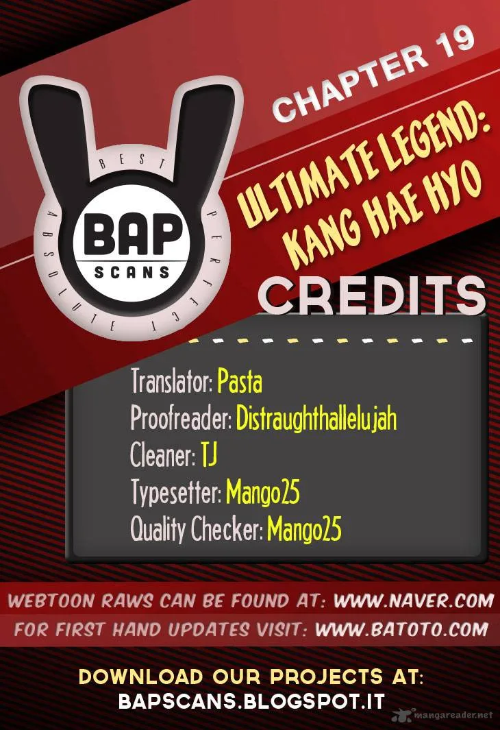 Ultimate Legend: Kang Hae Hyo Chapter 19 page 1